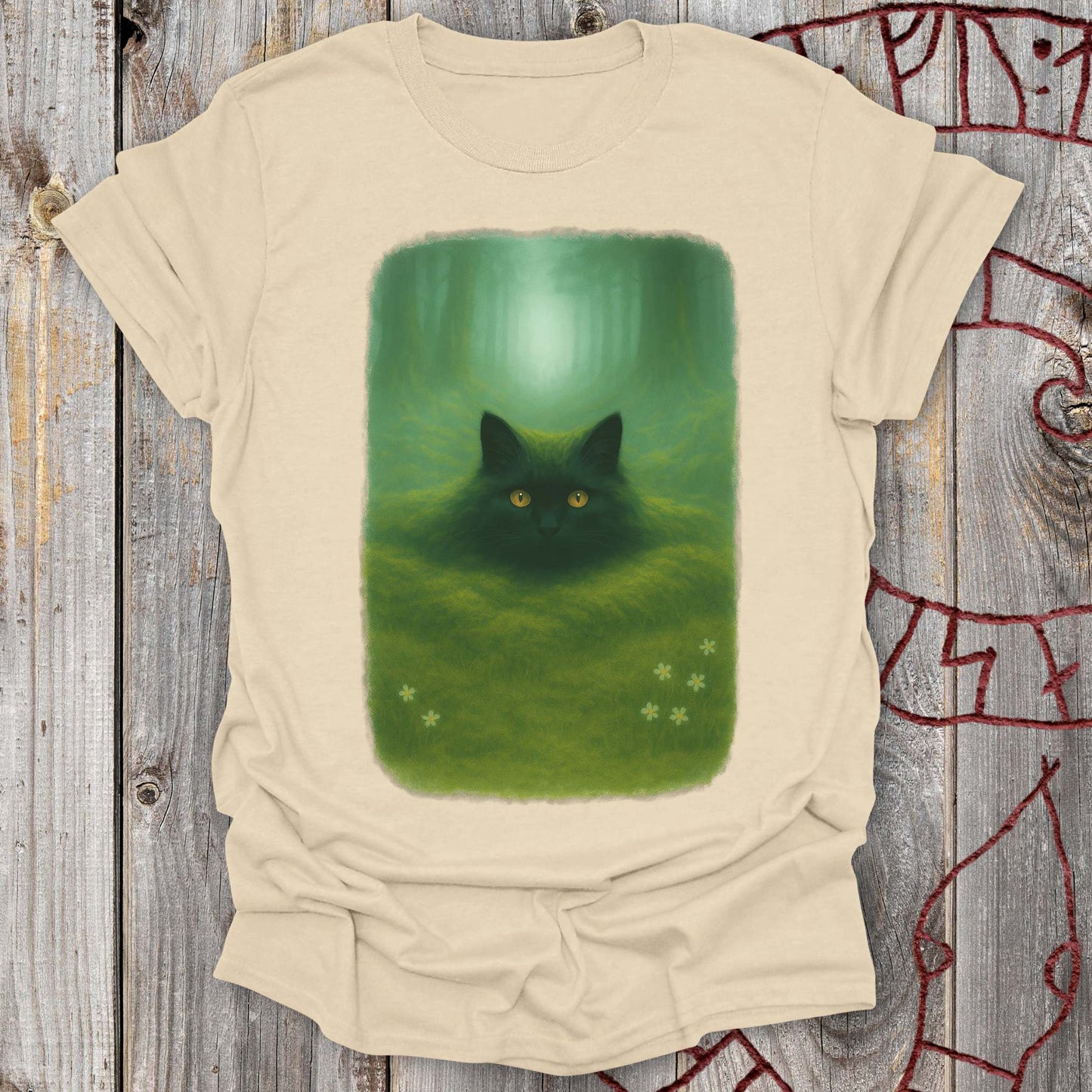The Forest Spirit’s Cat T-Shirt
