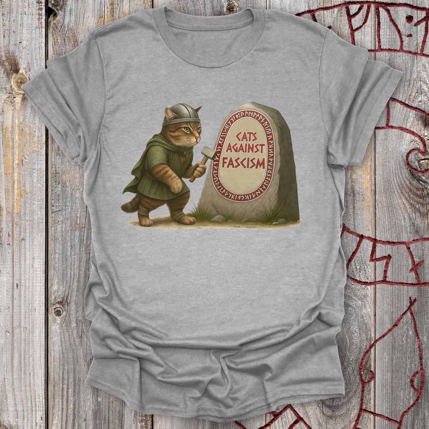 Cats Against Fascism T-Shirt