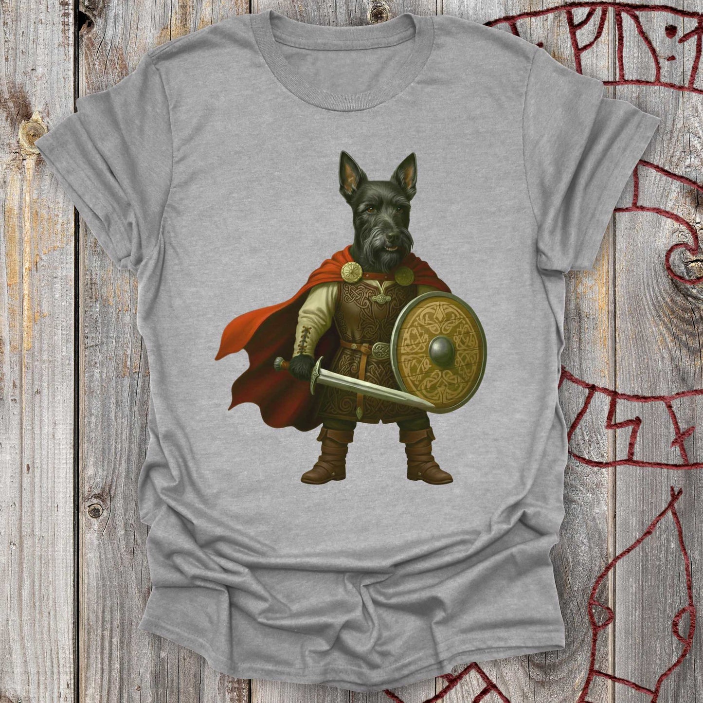Scottish Terrier - Norse Hero Dog T-Shirt