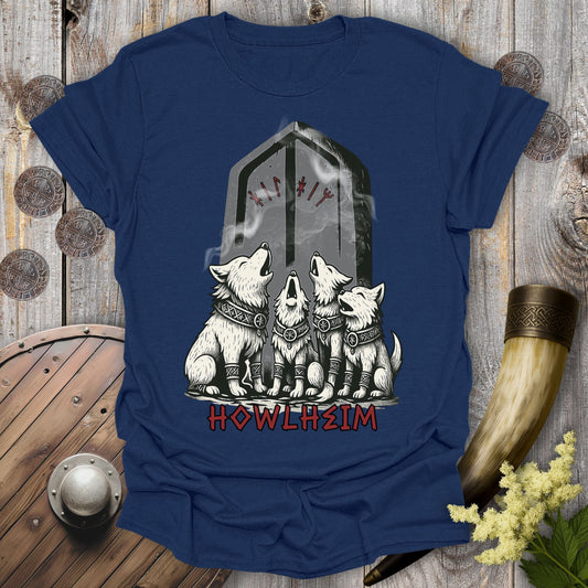 T-Shirt Navy / S Howlheim Viking Guard Dogs T-Shirt