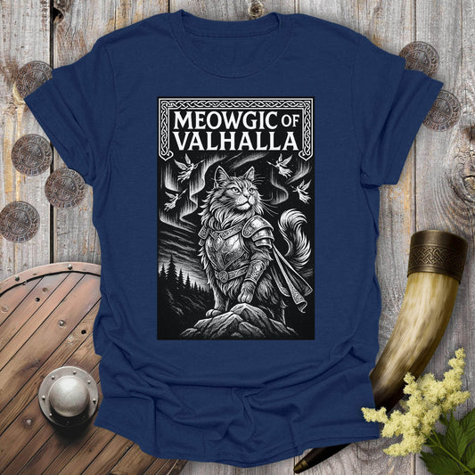 T-Shirt Navy / S Meowgick of Valhalla T-shirt