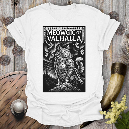 T-Shirt White / S Meowgick of Valhalla T-shirt